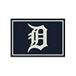 Detroit Tigers 5 4" x 7 8" Team Spirit Area Rug