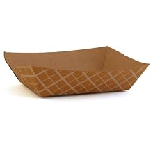 Southern Champion Tray 0505 #40  ECO Kraft Paperboard Food Tray, 6-oz Capacity (Case of 1000)