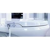 Ellegantz GenieBidet Seat - Natural Fresh Water Spray - Sleek Style - Elongated Toilet Bidet Seat. Non-electric for safety - No wiring required enables simple 30-45 minute installation or less.