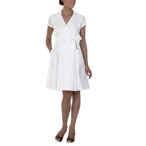 Isaac Mizrahi for Target Andrea Wrap Dress - True White