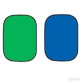 ePhoto Twist Flex ChromaKey Green Blue Backdrop Background by ePhoto INC twistflex_G/B