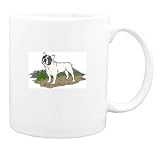 Mug with bulldog, dog, french, canine