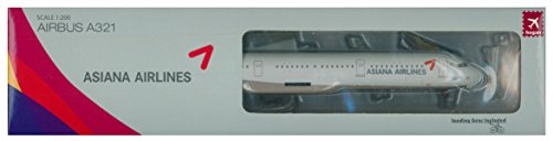 hogan Wings 1/200 A321 アシアナ航空 ランディングギア&スタンド付