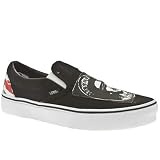 Vans Classic Slip On Trainers Black / Sex Pistols 10 UK