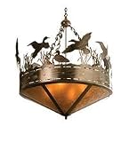 16W Ducks In Flight Inverted Pendant Ceiling Fixture