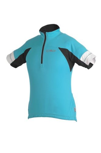 CMP Jungen Rad Trikot, turchese, 164, 3C59625