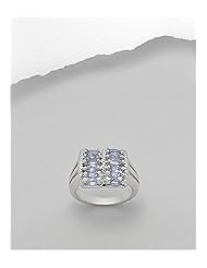 Semi-GemStones Ring In 92.5 Sterling Silver