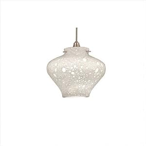 Seraphim Line Voltage Track Mount Pendant Kit in Brushed Nickel Track Type: Juno Series by WAC Lighting