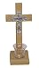 Crucifix - Standing Cross - 10" Height - With Font