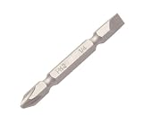 Number 2 Phillips 1/4 Inch Flat with 2-1/2 Inch Double-End Bit - 65MM
