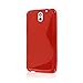 MPERO FLEX S Series Protective Case for HTC Desire 610 - Red