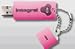 Electronics : Integral USB Splash Drive,USB 2.0, 4GB, Pink,Shock and Water Resistant