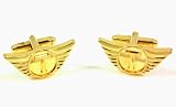 Officially Licensed By Marvel Comics Thor Wings of Gold Cufflinks Cuff Links