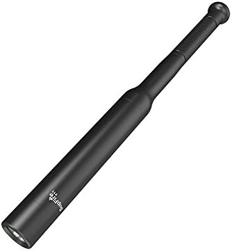 Tactical Lights Aluminum Alloy, 1100 Lumens Cree Xml2(U2) LED Flashlight Torch Super Bright, Batteries Included,(Black)