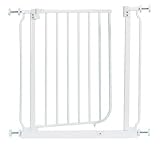 North States Supergate Easy Close Metal Gate, White
