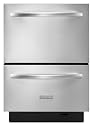 KitchenAid : KUDD03DTSS 24in Double Drawer Dishwasher - Stainless Steel