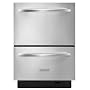 KitchenAid : KUDD03DTSS 24in Double Drawer Dishwasher - Stainless Steel