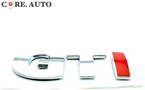 "GTI" Car Side Panel Body Badge Boot Lettering Badges