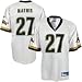 Reebok Jacksonville Jaguars #27 Rashean Mathis White Replica Football Jersey