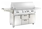 Fire Magic Gas Grills Echelon E1060 Natural Gas Grill With Single Side Burner On Cart