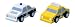 City Taxi and Police Car