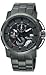 Kenneth Cole New York Men's KC9331 Sport Analog Display Japanese Quartz Black Watch