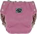 SwaddleBees Organic Cotton Velour Fitted Cloth Diaper (Large, Rose)