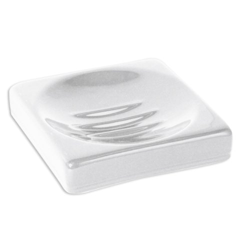 Enzo Rodi 84341 Seifenablage Keramik Stellaccessoire eckig wei&szlig; Preisvergleich