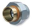 Industrial Grade 2TFA3 Dielectric Union, 1 1/2 In, FIP x Solder