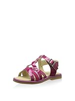 Billowy Sandalias planas (Fucsia)
