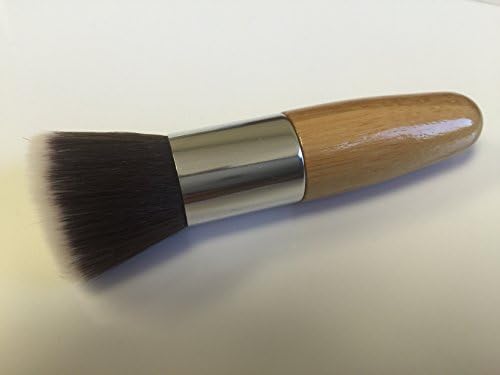Kabuki Foundation Makeup Brush. Our Amazing & Top Selling Bamboo Handle Kabuki Makeup Brush Works Great for Blending Liquid, Cream & Mineral Cosmetics or Translucent Powder. Your Kabuki Brush Also Comes with a Cheat Sheet to Show You the 'Best Use' for Brush Choices. The Kabuki Brush Works With: Bronzer, Concealer, Foundation & Contouring. Perfect for a Beginner to a Cosmetic Pro. The Perfect Travel Brush!