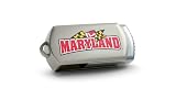 Centon Maryland Terrapins DataStick Twist 4 GB USB 2.0 Flash Drive (DSTC4GB-MARY)