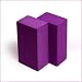 Yogaklotz / Yoga Block Lila 2 St�ck
