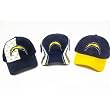 San Diego Chargers NFL Player's Sideline Flex Fit Hat and Team Hats - Official NFL Licensed! Wear the Hat the Players Wear