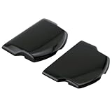 Battery Door Set [Slim & Extended] for Sony PSP Slim 2000, Black