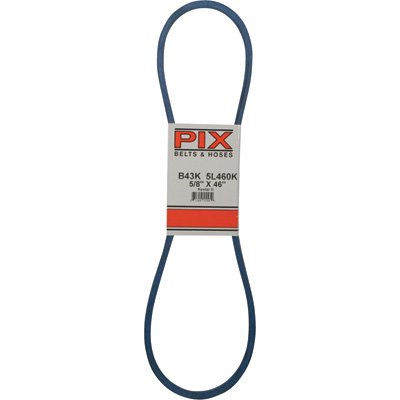 PIX Blue Kevlar V-Belt with Kevlar Cord - 46in.L x 5/8in.W, Model# B43K/5L460K PIX Blue Kevlar V-Belt with Kevlar Cord - 46in.L x 5/8in.W, Model# B43K/5L460K