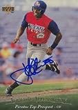 Jermaine Allensworth, Carolina Mudcats - Pirates Affiliate Autographed Card