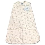 Cotton SleepSack Swaddle - Blue Sleepy Sheep - Newborn