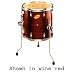 14x14 inch Accent Custom Floor Tom Amber