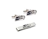 NFL Cufflinks and Tie Bar Gift Set