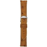 Swiss Watch International 21 MM Cognac Genuine Ostrich Strap 21DA03C
