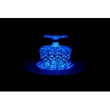 Fortune Products LB-RGBW-6 Super Bright 40 LED Light Base, 6-1/8" Diameter x 1-1/8" Height, Multi-Color