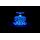 Fortune Products LB-RGBW-6 Super Bright 40 LED Light Base, 6-1/8" Diameter x 1-1/8" Height, Multi-Color
