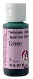 Liquid Food Color 1 Ounce Bottle/Pkg-Green