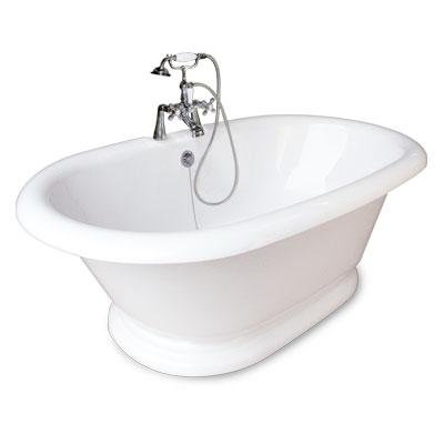 Buy Leg Tub by American Bath Factory - P1-HB in Chrome (Heritage Showers, Plumbing, Bathtubs Showers & Saunas, Showers, Modules & Installation Kits)