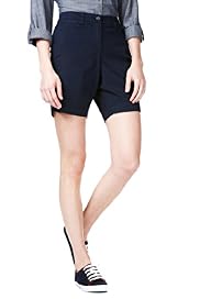 Cotton Rich Plain Long Chino Shorts