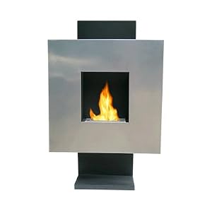 Anywhere Fireplace - Tribeca Stainless Steel Ventless Fireplace