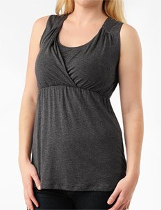 A Pea in the Pod: Sleeveless Pull Down Double Opening Nursing Tank