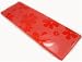 Red Glass Tile (Flower Series)