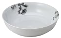 Royal Worcester Black Peony Serving Bowl 12- 1/2 inch